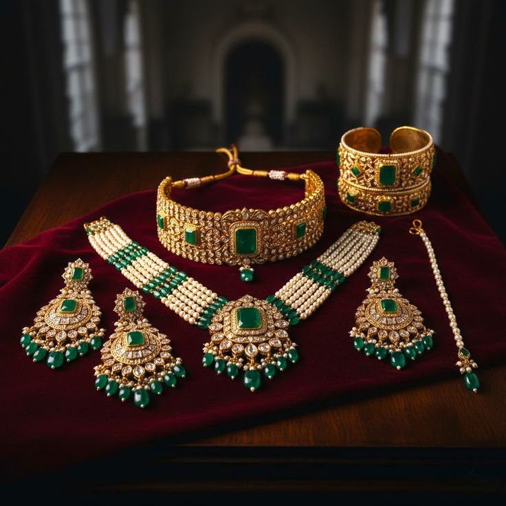 Pearl Kundan Polki Heirloom